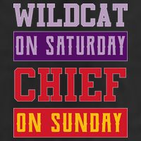 Wildcat On Saturday Chief On Sunday Cool Comfort Performance Bucket Hat