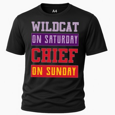Wildcat On Saturday Chief On Sunday Performance Shirt