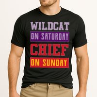 Wildcat On Saturday Chief On Sunday Cooling Performance Crew T-Shirt