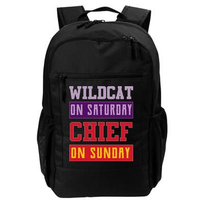 Wildcat On Saturday Chief On Sunday Backpack