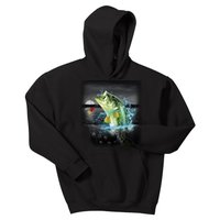 Wilderness Bass - Fishing Kids Hoodie