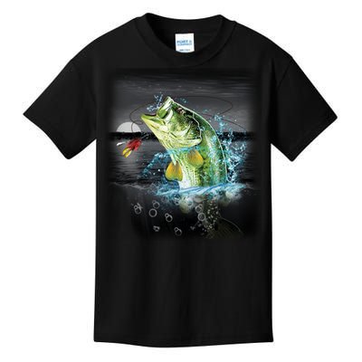 Wilderness Bass - Fishing Kids T-Shirt