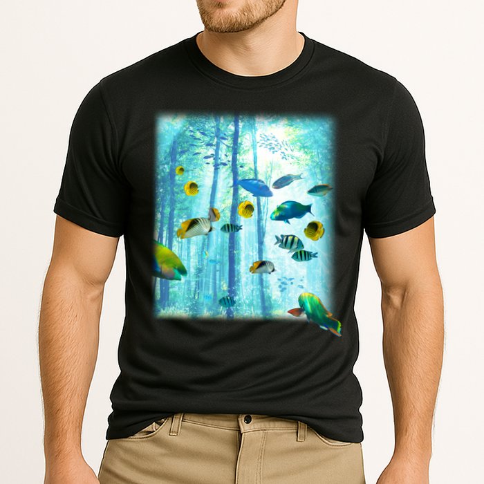 Wilderness Fish In Nature Cooling Performance Crew T-Shirt