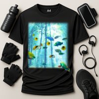 Wilderness Fish In Nature Cooling Performance Crew T-Shirt