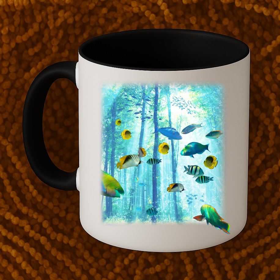 Wilderness Fish In Nature Mug