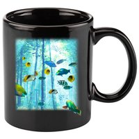 Wilderness Fish In Nature 11oz C Handle Ceramic Mug
