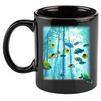Wilderness Fish In Nature 11oz C Handle Ceramic Mug