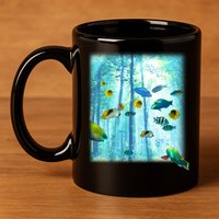 Wilderness Fish In Nature 11oz C Handle Ceramic Mug