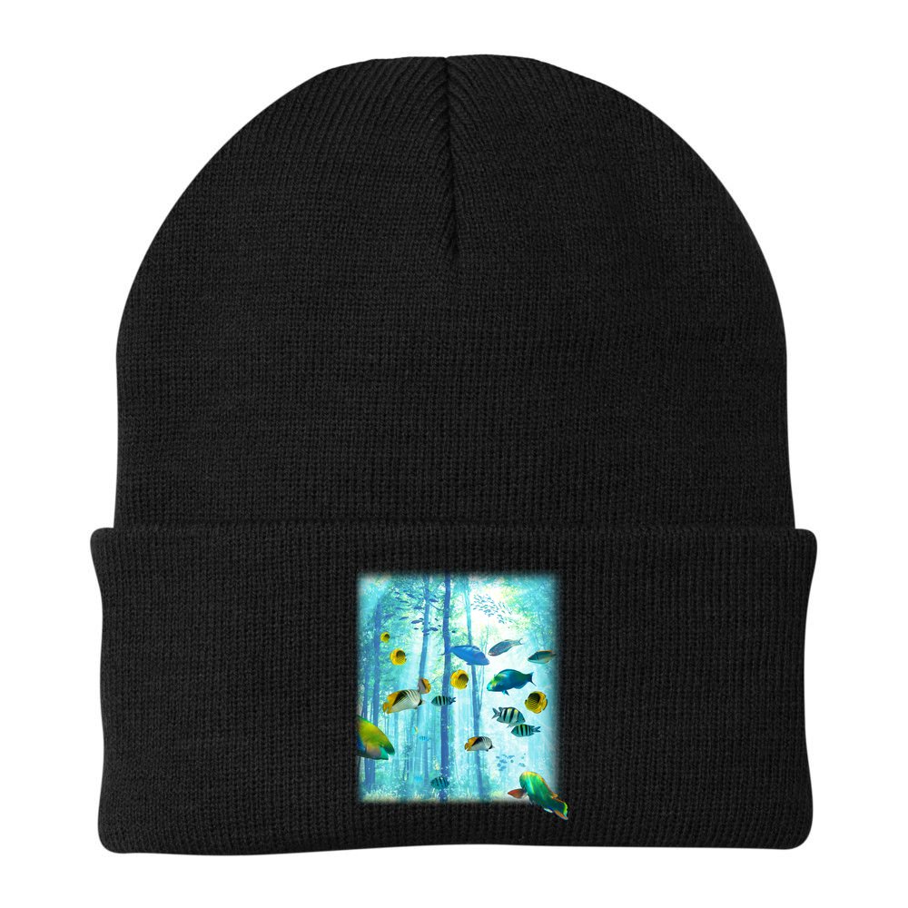 Wilderness Fish In Nature Beanie