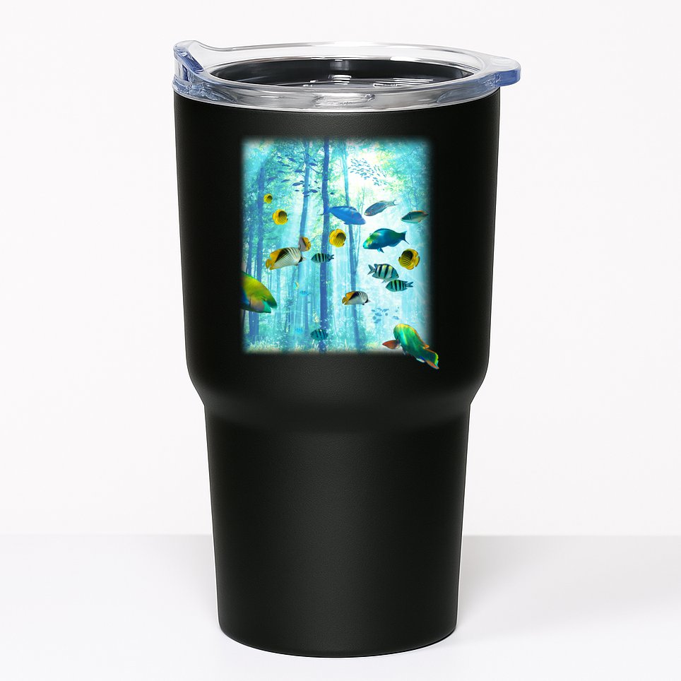 Wilderness Fish In Nature Tumbler