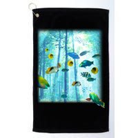 Wilderness Fish In Nature Golf Towel