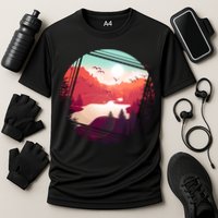 Wilderness Nature Scenery Cooling Performance Crew T-Shirt
