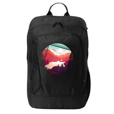 Wilderness Nature Scenery City Backpack
