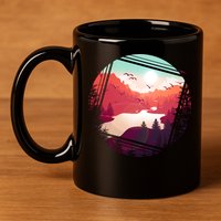 Wilderness Nature Scenery 11oz C Handle Ceramic Mug