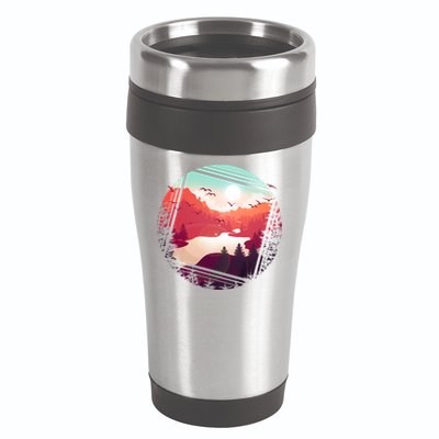 Wilderness Nature Scenery 16oz Travel Tumbler