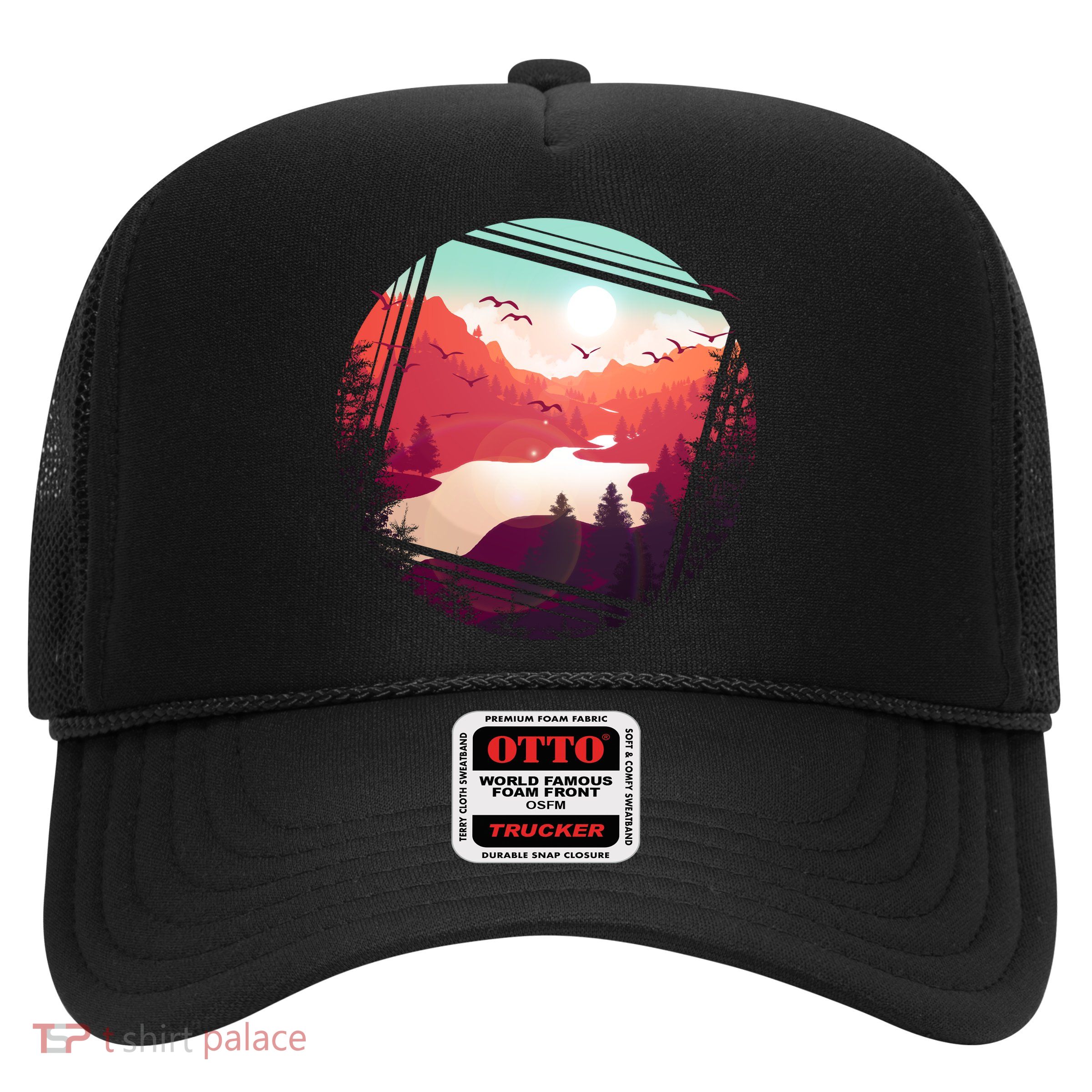 Wilderness Nature Scenery Trucker Hat