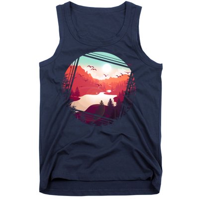 Wilderness Nature Scenery Tank Top