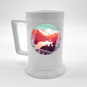 Wilderness Nature Scenery Beer Stein