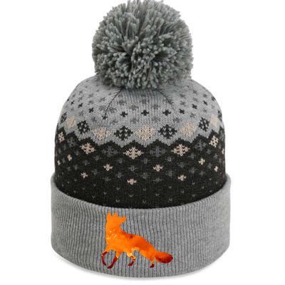 Wildfire Fox The Baniff Cuffed Pom Beanie