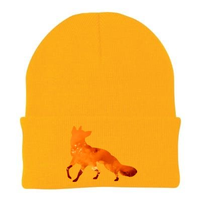 Wildfire Fox Knit Cap Winter Beanie