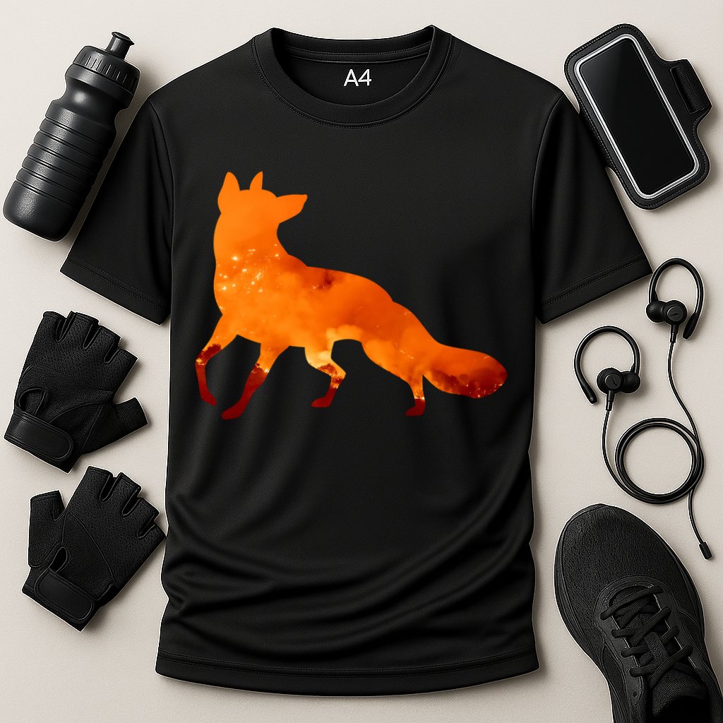 Wildfire Fox Cooling Performance Crew T-Shirt
