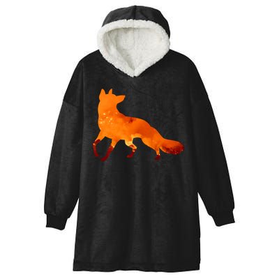 Wildfire Fox Hooded Wearable Blanket