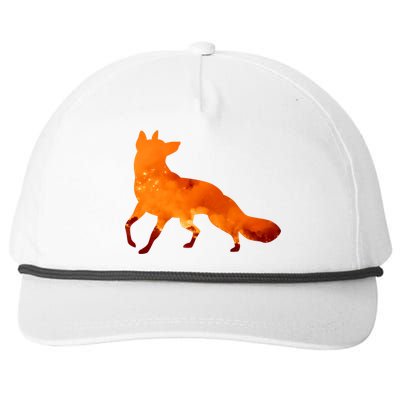 Wildfire Fox Snapback Five-Panel Rope Hat