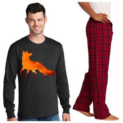 Wildfire Fox Long Sleeve Pajama Set