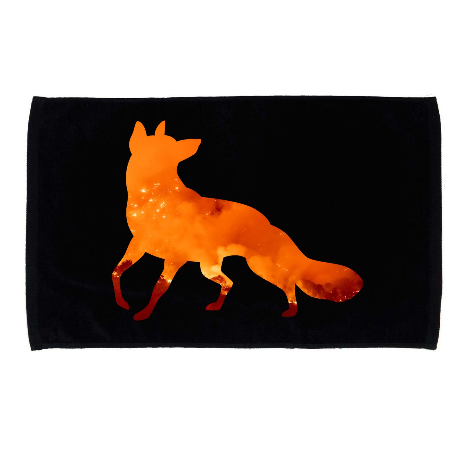 Wildfire Fox Microfiber Hand Towel