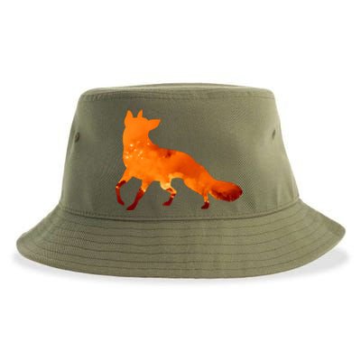 Wildfire Fox Sustainable Bucket Hat