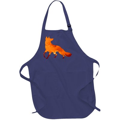 Wildfire Fox Full-Length Apron With Pockets