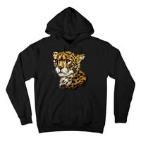 Wildlife - Big Face Cheetah Portrait Hoodie