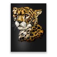 Wildlife - Big Face Cheetah Portrait Poster