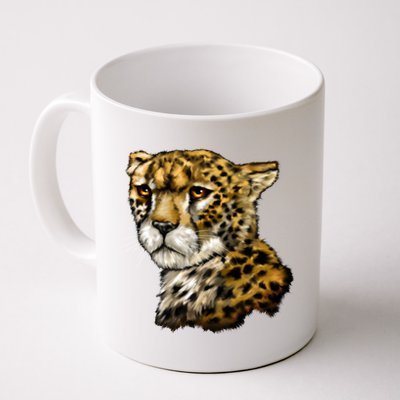 Wildlife - Big Face Cheetah Portrait Coffee Mug