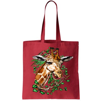 Wildlife - Big Face Giraffe Portrait Bag