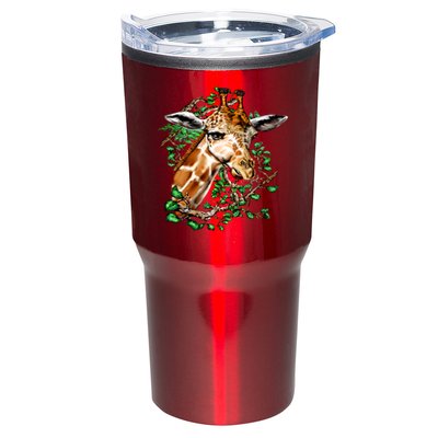 Wildlife - Big Face Giraffe Portrait Tumbler
