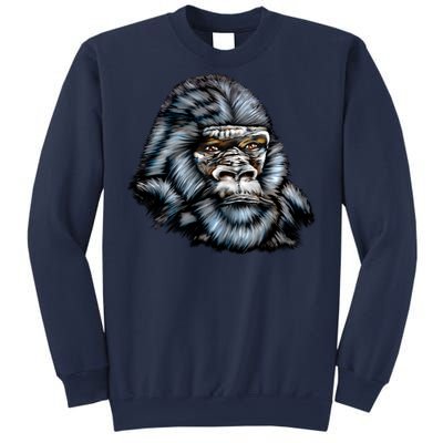 Wildlife - Big Face Gorilla Portrait Sweatshirt