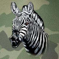 Wildlife - Big Face Zebra Up Close Portrait Legacy Tie Dye Trucker Hat