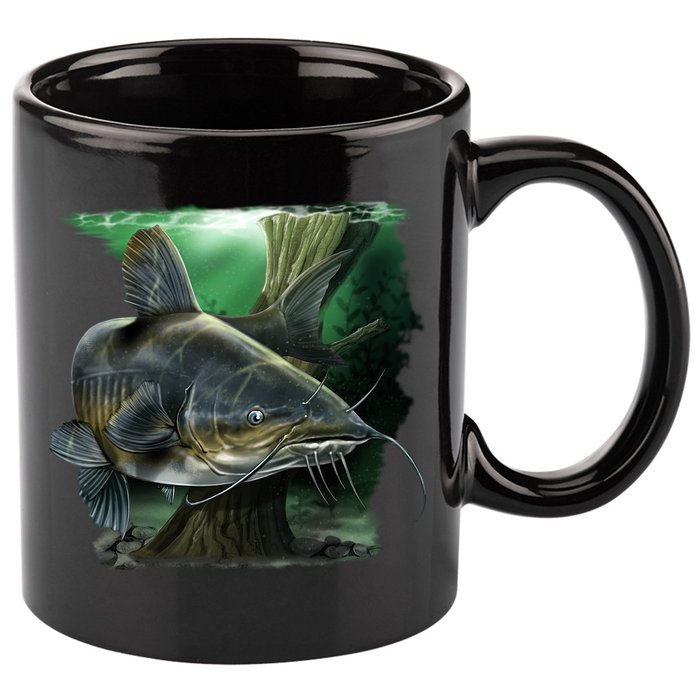 Wildlife - Catfish Swim 11oz C Handle Ceramic Mug