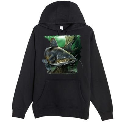 Wildlife - Catfish Swim Premium Pullover Hoodie