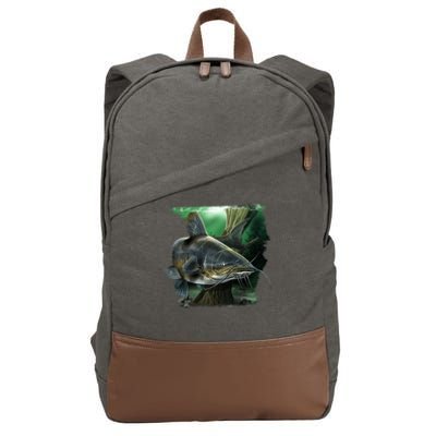 Wildlife - Catfish Swim Cotton Canvas Backpack