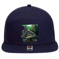 Wildlife - Catfish Swim 7 Panel Mesh Trucker Snapback Hat