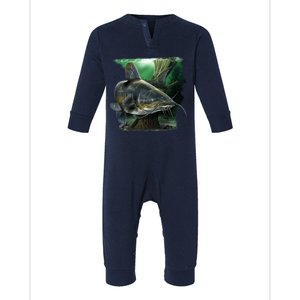 Wildlife - Catfish Swim Infant Fleece One Piece