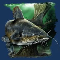 Wildlife - Catfish Swim Cooling Performance Crew T-Shirt