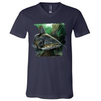 Wildlife - Catfish Swim V-Neck T-Shirt