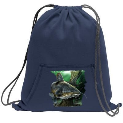 Wildlife - Catfish Swim Sweatshirt Cinch Pack Bag