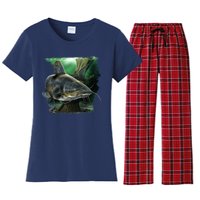 Wildlife - Catfish Swim Women's Flannel Pajama Set