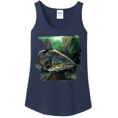 Wildlife - Catfish Swim Ladies Essential Tank