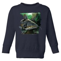 Wildlife - Catfish Swim Toddler Sweatshirt