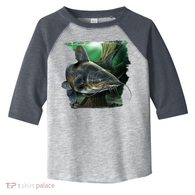 Wildlife - Catfish Swim Toddler Fine Jersey T-Shirt